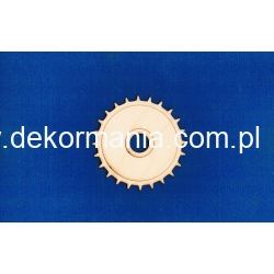 Mechanizm zegara , koło zębate 10 cm  , trybik   I ,
